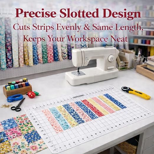 Upgrade 17-3/4 x 22" Slotted Quilting Ruler - Image 4