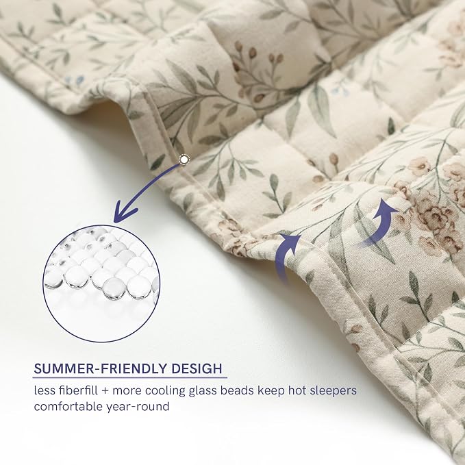 YnM 20lbs Weighted Blanket for Adults, Linen Heavy Bed Throw Blanket - Image 5