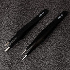 ZHIYE Precision ESD Anti-Static Tweezers, Jewelry-making, Laboratory Work - Image 4