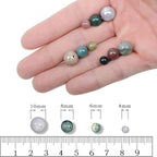 AD Beads Natural Gemstone Round Loose Beads 15" - Image 5