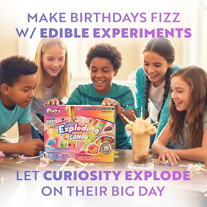Playz Edible Exploding Candy Making Science Kit - Image 4