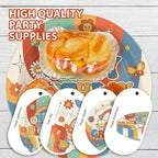 168 Pcs Groovy Birthday Party Decoration Retro Groovy Hippie Plates Napkins - Image 4