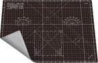 Self Healing Cutting Mat A2 18"x 24" Double Sided Black Mat by ShinyMerry