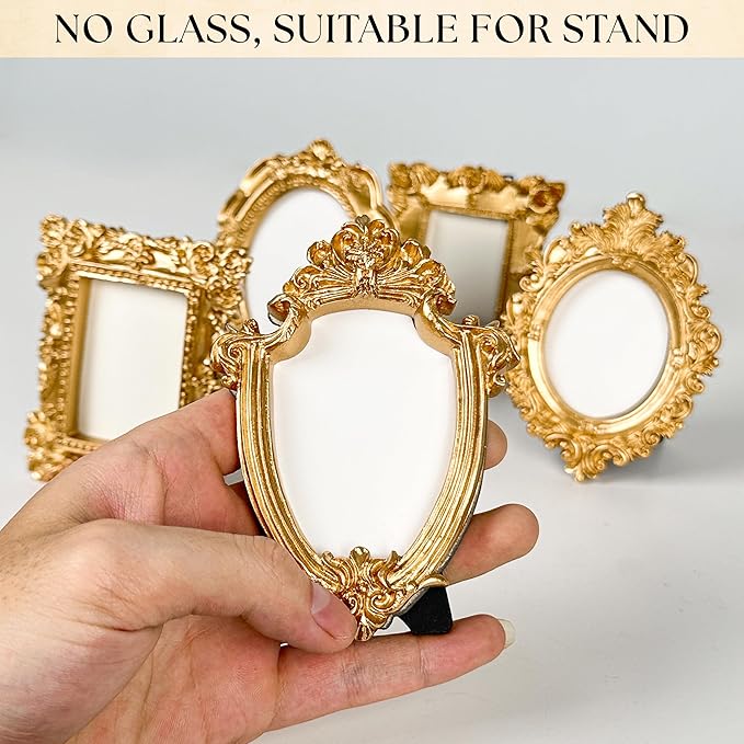 97 Decor Small Gold Picture Frames Set - Image 3
