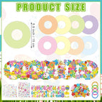 Hollowfly 48 Sets Easter Wreath Craft Kits DIY Wreath Hanging Ornaments Make - Image 3