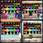 Science Bulletin Board Set 3D Balloon Welcome to Our Science Fair Board Craft - Image 6