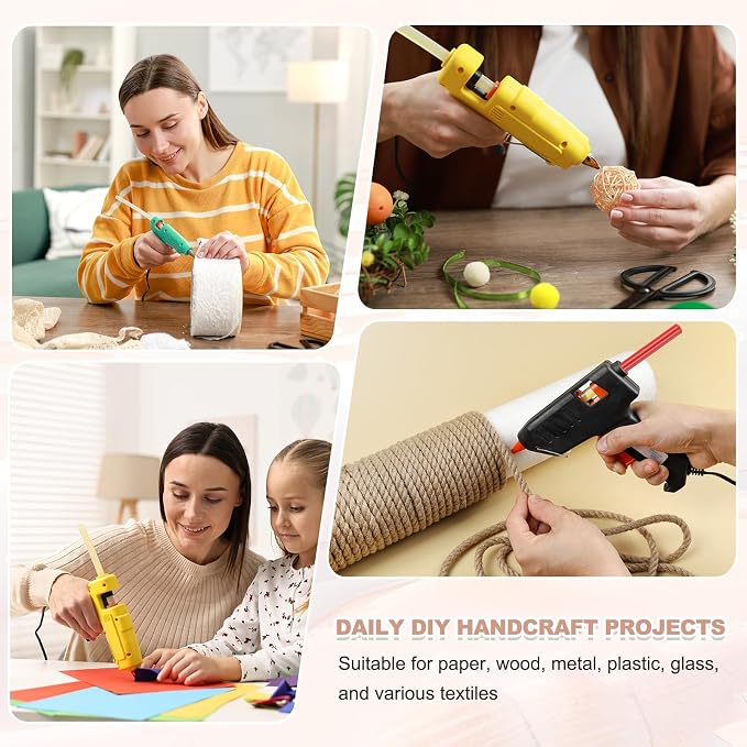 PATIKIL Hot Glue Sticks for Glue Gun, Dark Green - Image 6