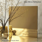 Gold Mirror Acrylic Sheet - Image 3