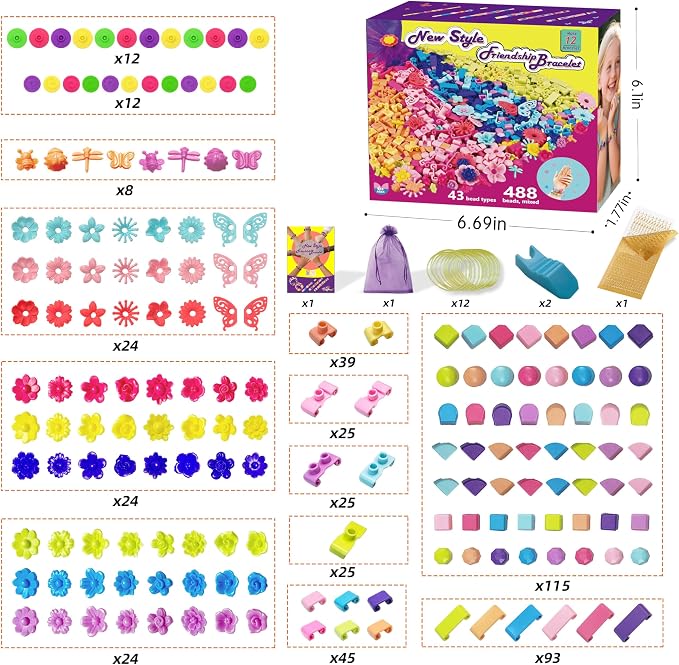 BOLVISEP Friendship Bracelet Making Kit - Image 9