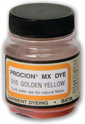 Jacquard Procion MX Tie Dye Powder Golden Yellow, 2/3 Ounce Jar by Jacquard