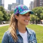 Syhood White Baseball Cap Blank Hat - Image 4