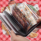 Tmtains 30 Sheets Japanese Manga Style Sticker Book 1440Pcs Heisei Retro - Image 4