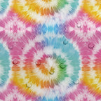 Tie Dye Party Decorations Tablecloth, 55in x 108in - Image 4