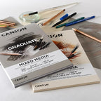 Canson Graduate Natural Mixed Media Pad, 11x14 inch, 20 Sheets | Artist Paper - Image 2