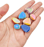 1.1lb Ceramic Mosaic Tiles, Mixed Colour Ceramic Mosaic Pieces - Image 3