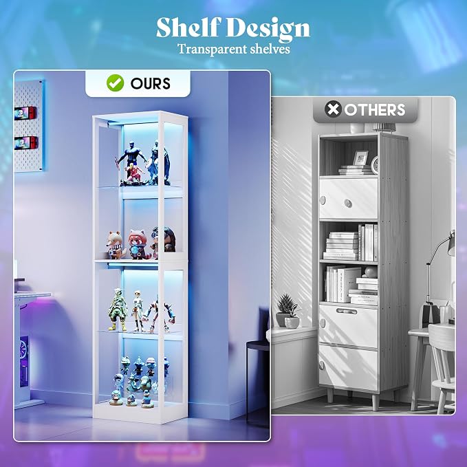 AMERLIFE RGB Display Open Cabinet - Image 5