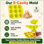 9-Cavity Silicone Freezer Dog Treat Mold - Image 4