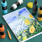Nicpro 18 Colors Large Bulk Acrylic Paint Set - Image 7