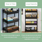 Tribesigns 4-Tier Retail Snack Display Shelf, Snack Rack Display Stand - Image 5