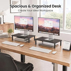 OPNICE Desk Organizers and Accessories, Adjustable Computer Monitor Stand Riser - Image 5
