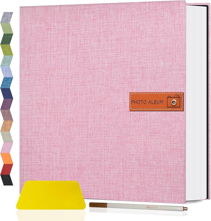 Popotop Large Photo Album Self Adhesive 4x6 5x7 8x10 Scrapbook Album DIY by Popotop