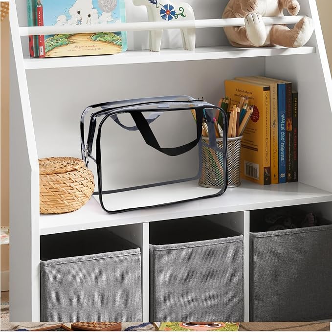 8 Packs XL Toy Storage Bags, Reusable Clear PVC Board Game Storage, Toy Storage - Image 7