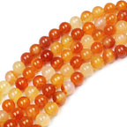 MJDCB 7A Round Natural Red Carnelian Gemstone Beads Stone Loose Beads - Image 5