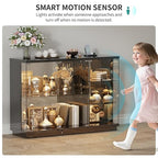 HNEBC Lockable Display Curio Cabinet - Image 3