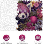 Mocfesk Wooden Puzzles for Adults, Birthday Gifts Fun Family Game 12.2'' x 9.1'' - Image 3
