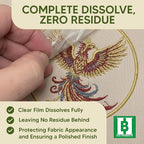 H.B.I. Products Wash Away Water Soluble Embroidery Stabilizer & Topping Roll - Image 3