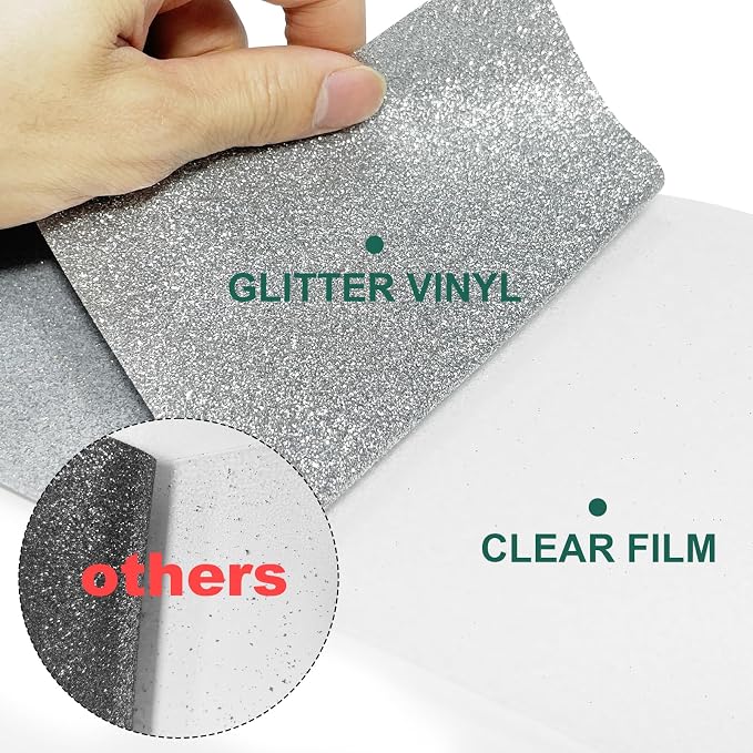 Glitter HTV Heat Transfer Vinyl Rolls - Image 3