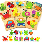 Bekayshad Wooden Puzzles Toddler Toys Gifts by Bekayshad