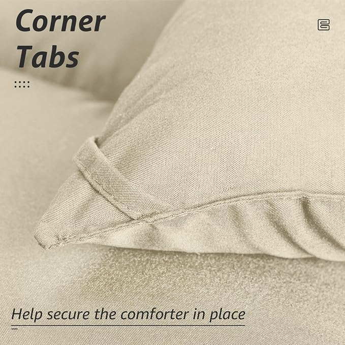 HYLEORY All Season Twin Size Bed Comforter - Image 4