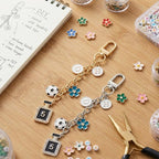 Hzopcw 20pcs Keychain Making Kit, Key Ring Swivel Snap Hook Chains, Alloy - Image 7