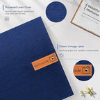 Popotop Large Photo Album Self Adhesive 4x6 5x7 8x10 Scrapbook Album DIY - Image 3