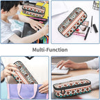 Aztec Ethnic Tribal Pencil Case Organizer Big Capacity Pencil Pouch Stationery - Image 7