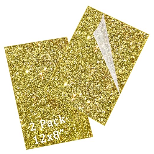 Glitter Acrylic Sheets 12"x8" 1/8" Thick, 2 Pack | Cast Sparkly Acrylic by FaeliKnise-BringFairytoLife