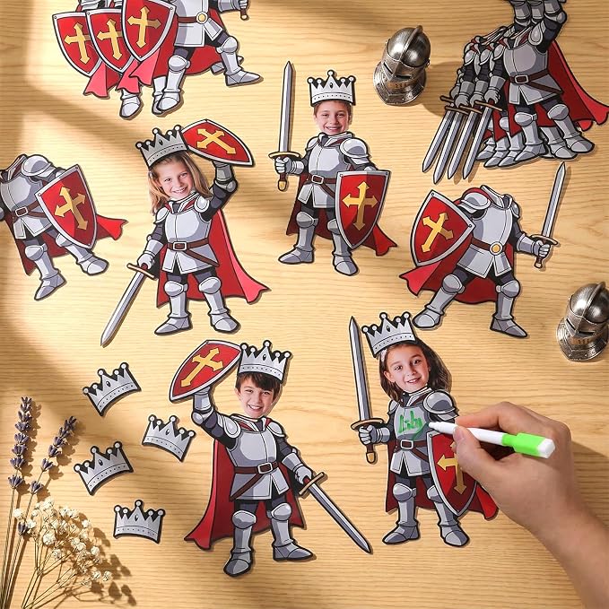 48 Set Medieval Knight Cutouts - Image 4