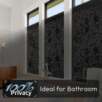 rabbitgoo Total Blackout Window Film, 29.5" x 78.7" | Sun Blocking Light Blocker - Image 5