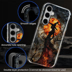 Case for Samsung Galaxy S26 Plus Case, Halloween Witch Moon Stained Glass - Image 5