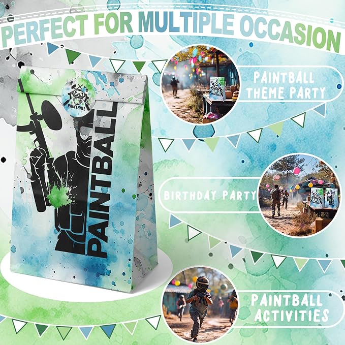 Paintball Party Favor Bags Paintball Goodie Bags Paintball Party Favors - Image 4