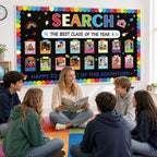Photo Display Bulletin Board Kit Welcome Back to School Search Adventure - Image 5