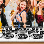 168Pcs Bad Two The Bone Birthday Party Supplies Serves 24 | Rock And Roll - Image 5