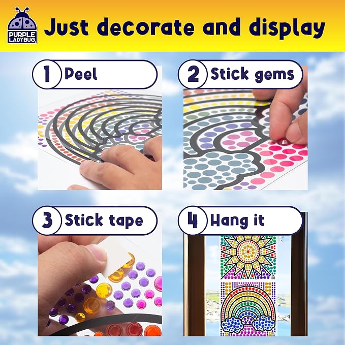 SunGemmers Window Gem Art Suncatcher Kits - Image 6