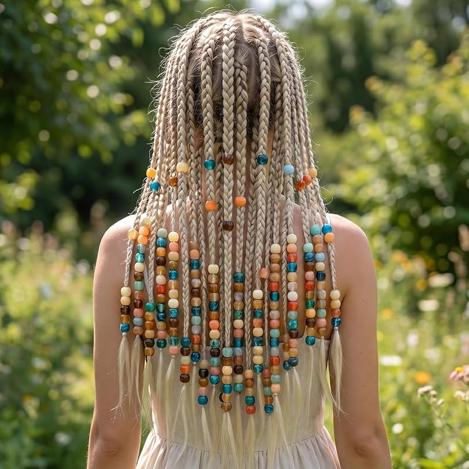 Pndeyo 50pcs Round Acrylic Beads - Image 6