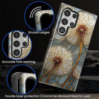 for Samsung Galaxy S24 Ultra Case, Dandelion Stained Glass Pattern Glossy 2 in - Image 6