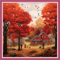 Joyhoor Cross Stitch Kits for Beginners Stamped Cross-Stitch Supplies by JoyhoorCrossStitchKits