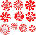 Royal Kraft Round Wooden Printing Stamps - Image 2