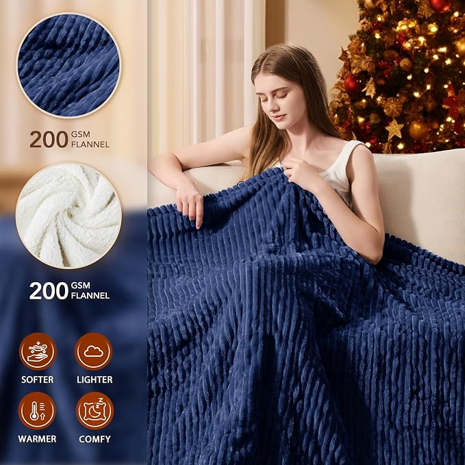 Homemate Electric Heated Blanket Full Size - Image 2