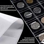 Zonon Currency Album Coin Collecting Book Holder - Image 5